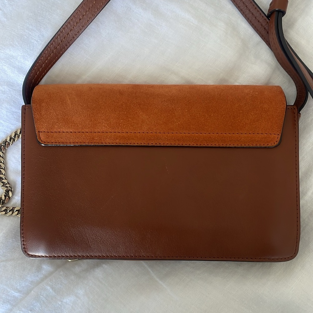 Chloe Faye Crossbody Brown Leather - Picture 4 of 10
